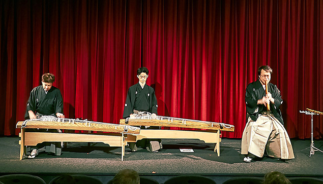 山田流箏曲《赤壁賦》の演奏